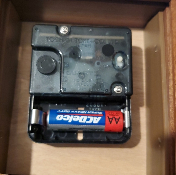 Tochigi tokei square wood clock - Picture 4 of 4